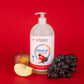 BENECOS - Šeimyninio dydžio gaivių vaisių dušo želė su obuolių ir vynuogių ekstraktais "Garden Pleasure"